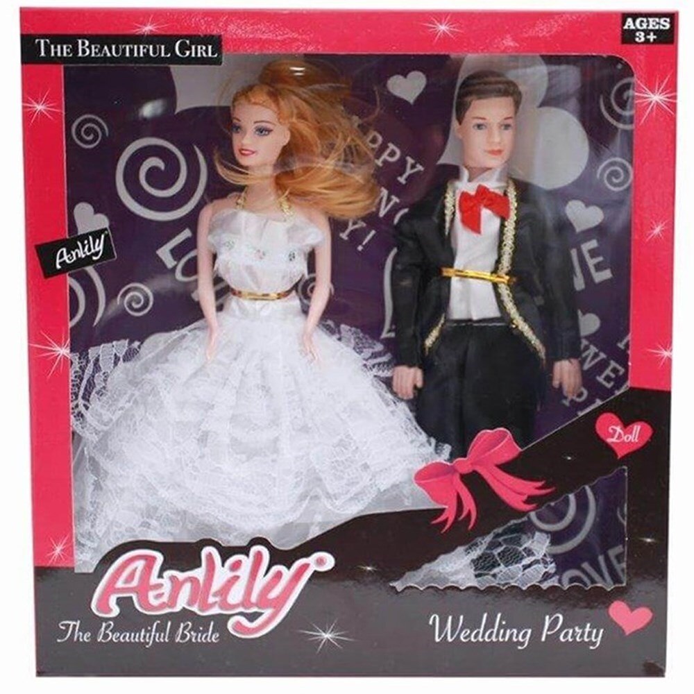 Anlily Gelin ve Damat Bebek Seti - 02264 (Lisinya) Anlily Gelin ve Damat Bebek Seti - 02264 (Lisinya)