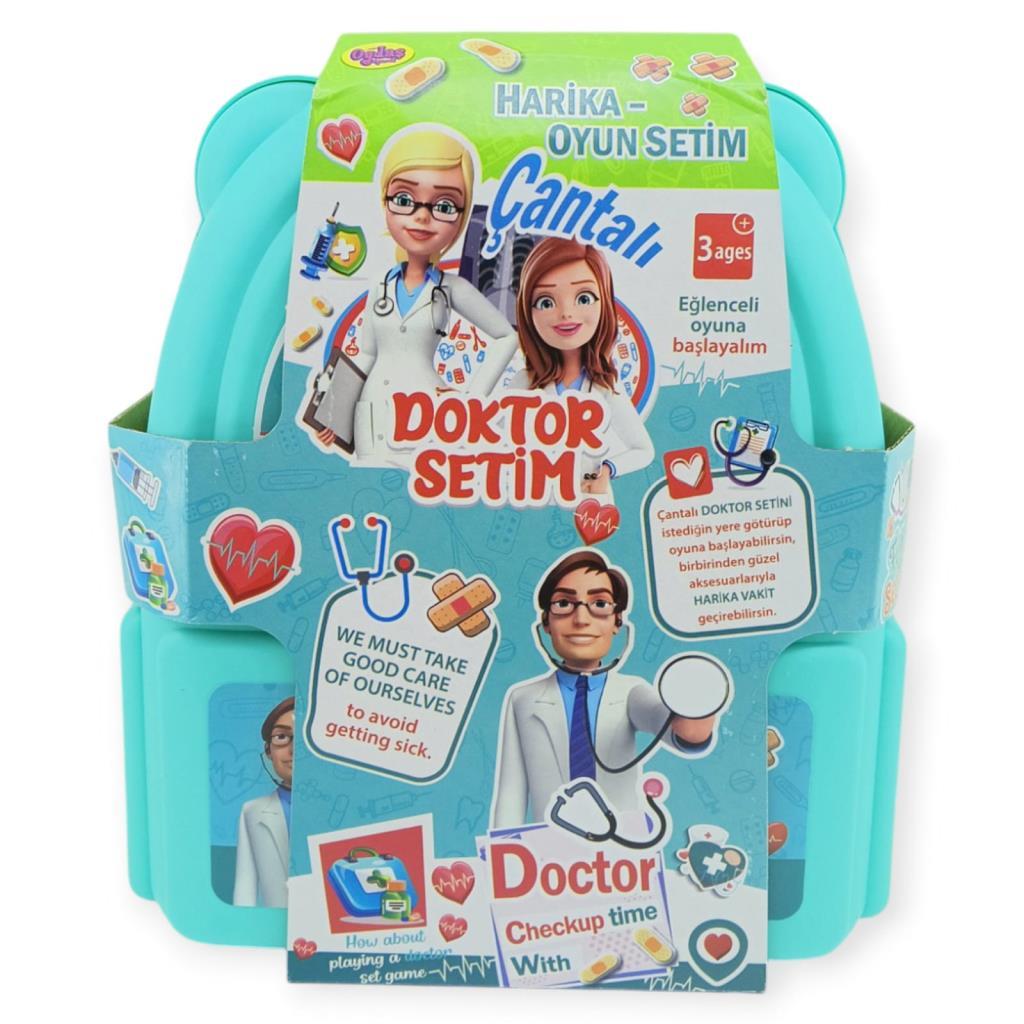 02623 - SIRT ÇANTALI DOKTOR SETİ (Lisinya)