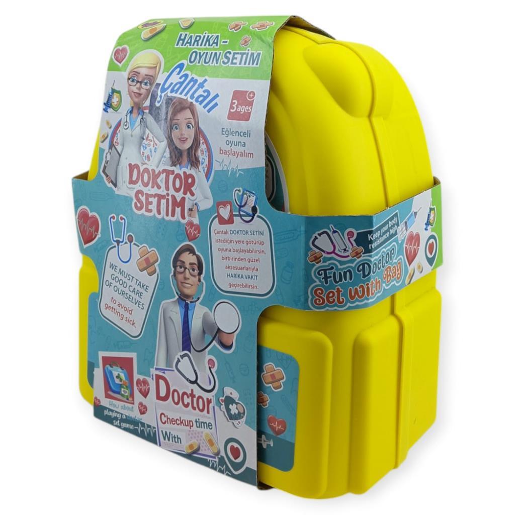 02623 - SIRT ÇANTALI DOKTOR SETİ (Lisinya)