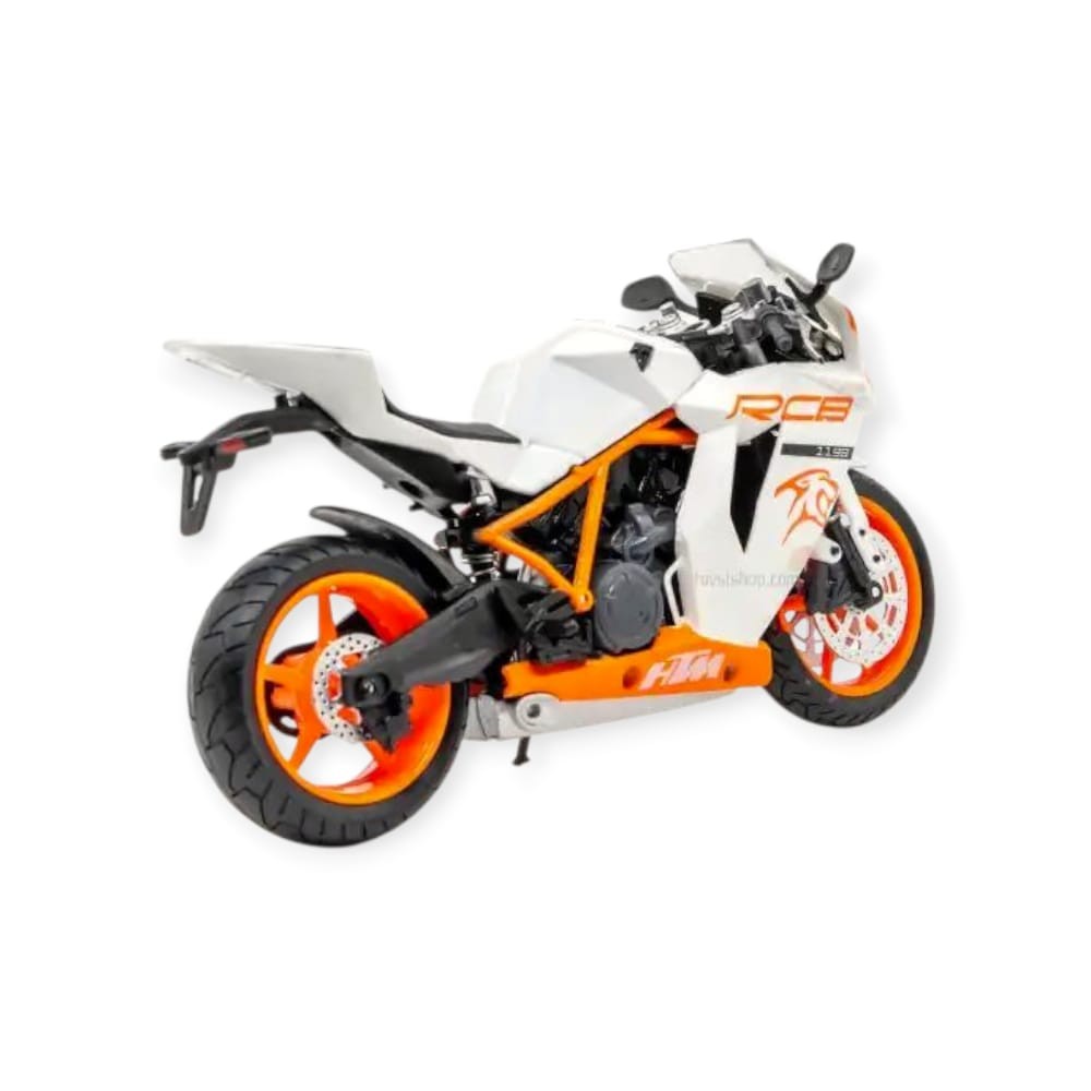 1:12 Ölçekli Model Motosiklet - HTM - HX797 - Beyaz (Lisinya) 1:12 Ölçekli Model Motosiklet - HX797 - Beyaz (Lisinya)