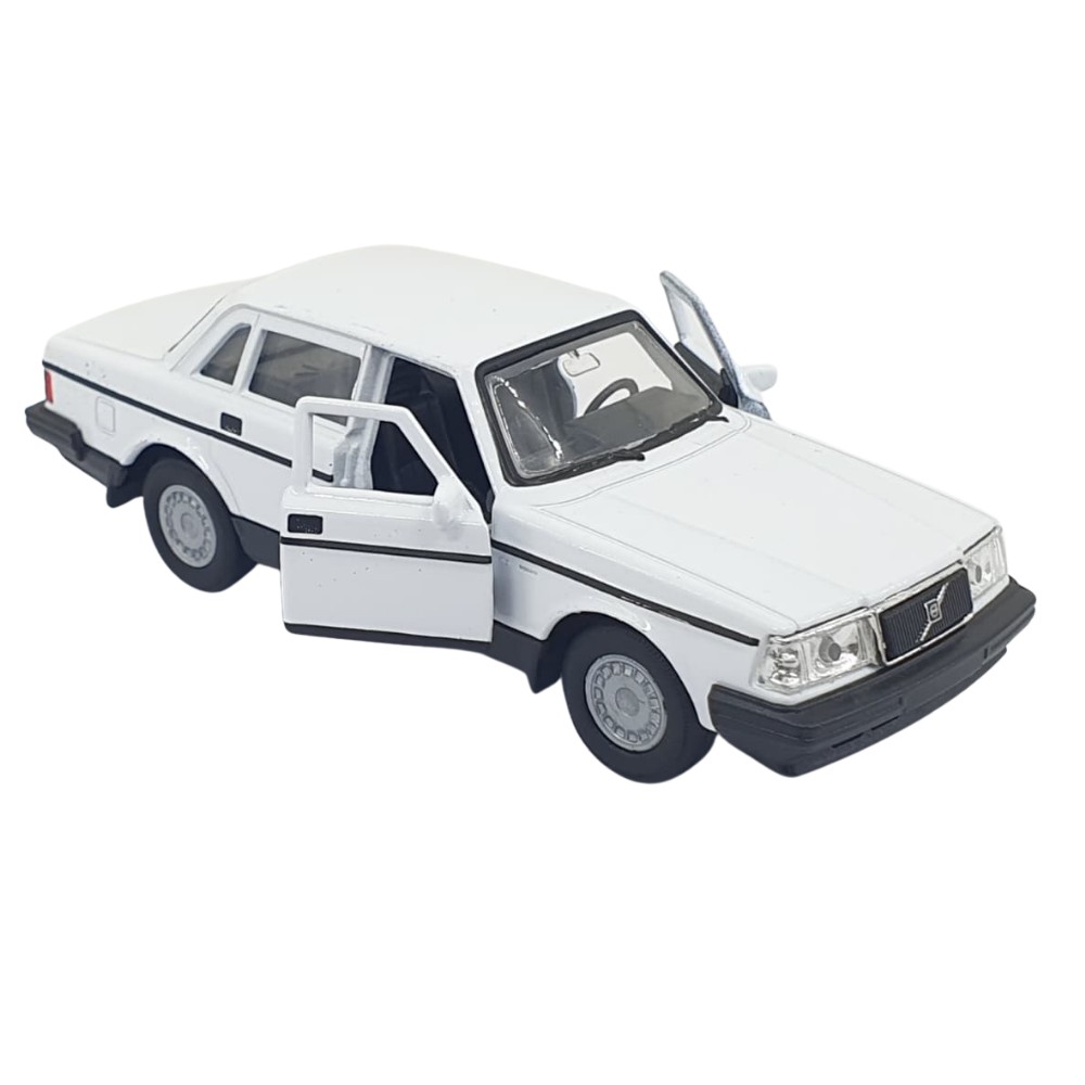 1:32 Volvo 240 GL Çek Bırak -Araba -  43784-BEYAZ (Lisinya)