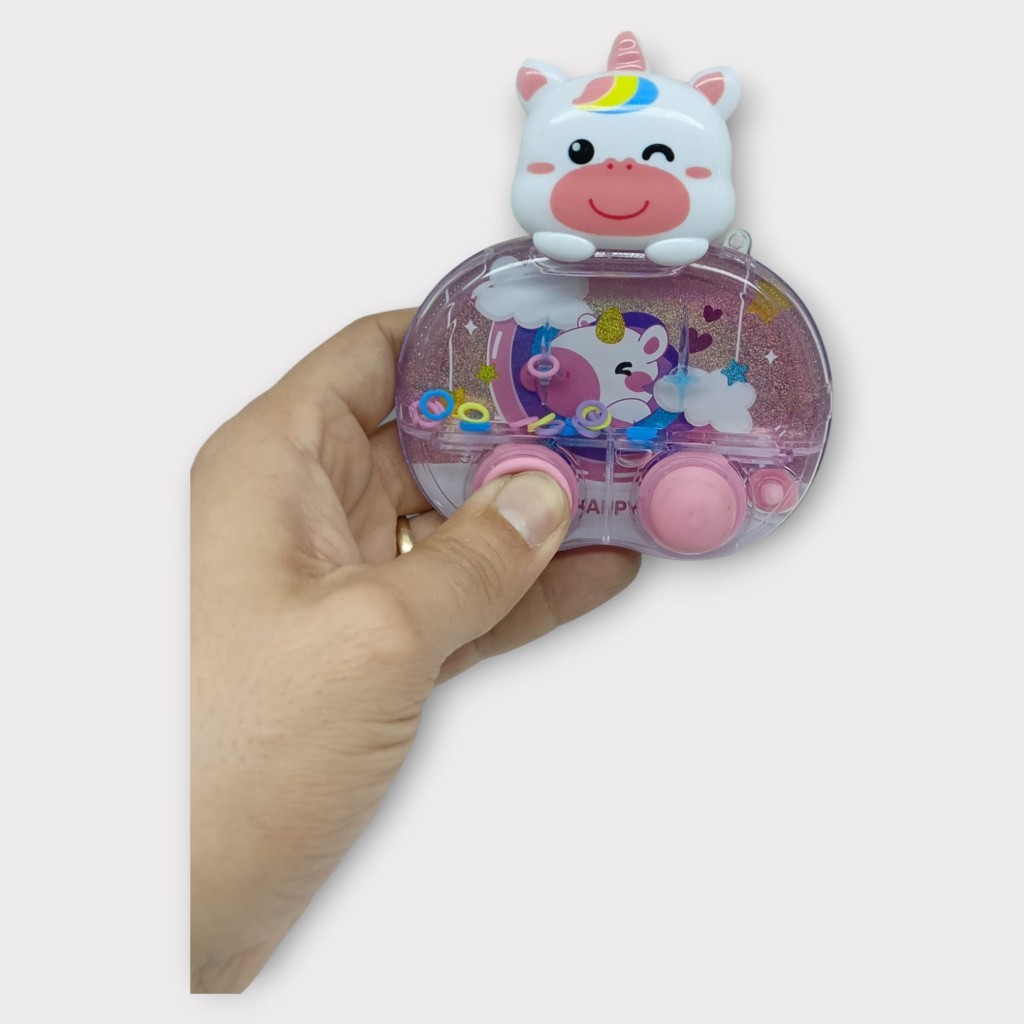 Işıklı Su Oyunu - Halka Geçirme - Fidget Oyun - Unicorn İnek (Lisinya) Işıklı Su Oyunu - Halka Geçirme - Fidget Oyun - Unicorn İnek (Lisinya)