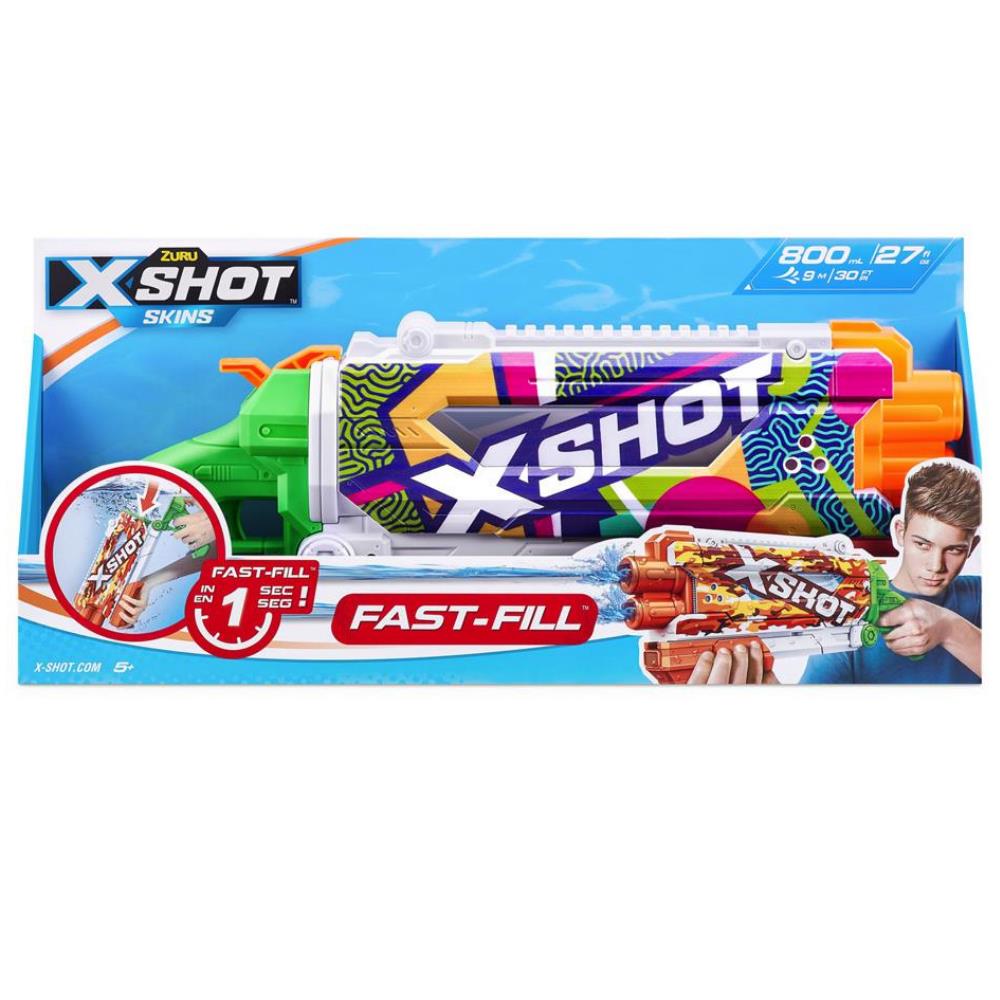 X-SHOT Su Tabancası - Hızlı Doldurma Fonksiyonlu - 11855 (Lisinya) X-SHOT Su Tabancası - Hızlı Doldurma Fonksiyonlu - 11855 (Lisinya)