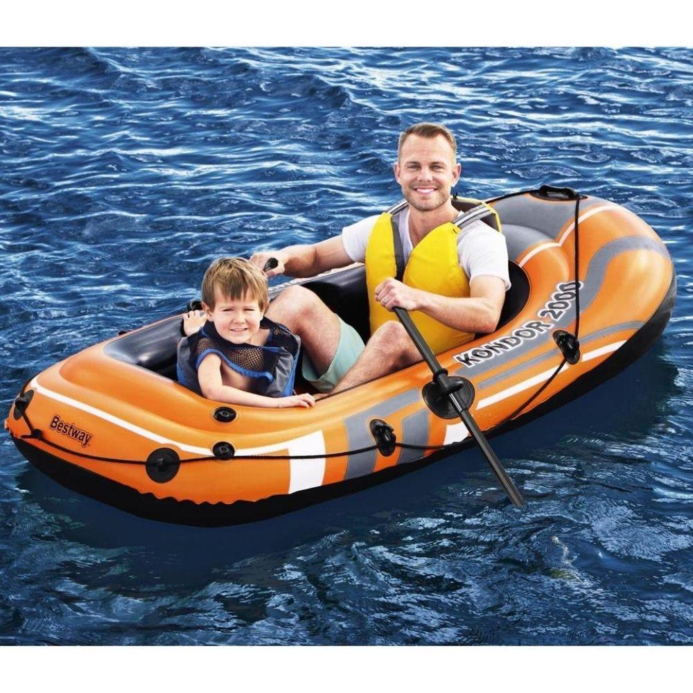 2 Kişilik Bot Hydroforce 196x114 Cm (Pompa+Kürek) Bestway - 61062 (Lisinya)