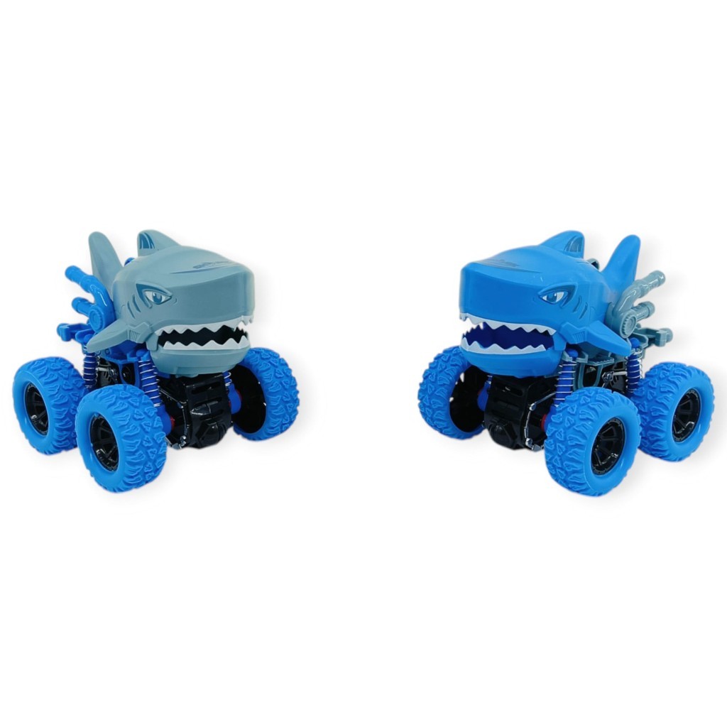 2'li Set Köpek Balığı Sürtmeli Mekanik Monster Araba 12 cm (Lisinya) 2'li Set Köpek Balığı Sürtmeli Mekanik Monster Araba 12 cm (Lisinya)