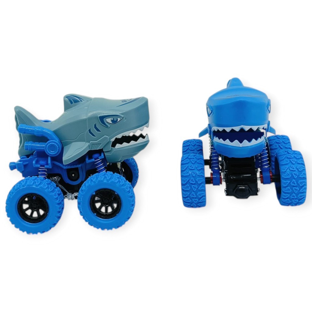 2'li Set Köpek Balığı Sürtmeli Mekanik Monster Araba 12 cm (Lisinya) 2'li Set Köpek Balığı Sürtmeli Mekanik Monster Araba 12 cm (Lisinya)