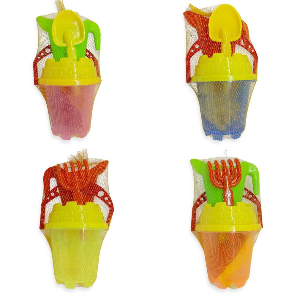 2302 - BÜYÜK NEON KOVA ŞEFFAF ÇINAR 25Lİ (Lisinya)