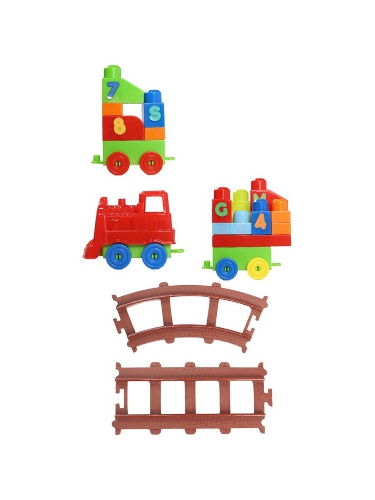 2403 - PLAYBOX 41 PARÇA LEGO TREN SETİ (Lisinya)