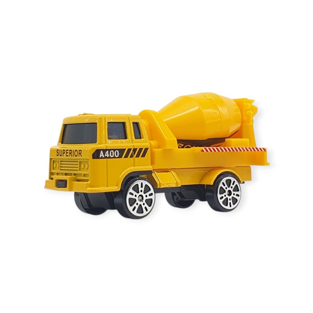 3'lü İş Makinaları Road Seti - Die Cast - DS044 - İnşaat (Lisinya)
