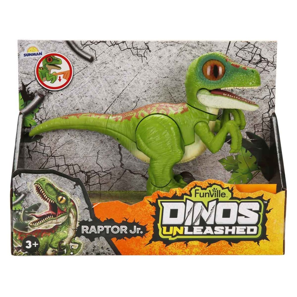 31125 - SESLİ HAREKETLİ DİNAZOR FİGÜR RAPTOR (Lisinya)