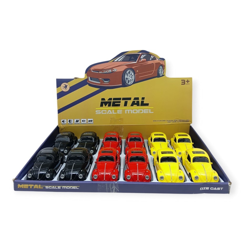 32111D - Ç/B SESLİ IŞIKLI VOSVOS ARABA 3 AST 12 (Lisinya)