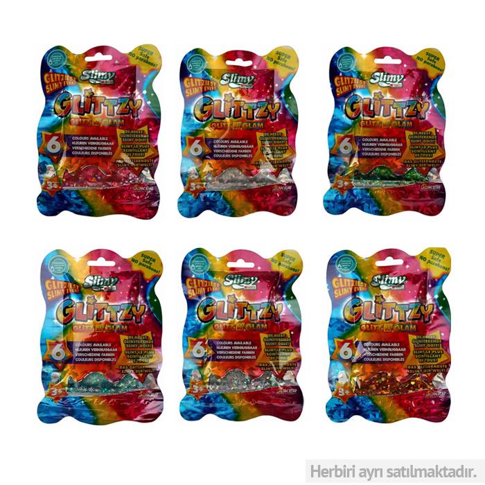 Slimy Glitzy 90 Gr 10 Renk- 34025 (Lisinya) Slimy Glitzy 90 Gr 10 Renk- 34025 (Lisinya)
