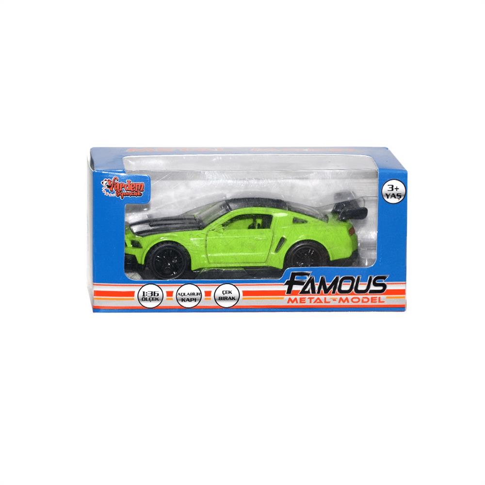 388-123456B - Ç/B SPOR ARABA 1:36 KUTULU (Lisinya)