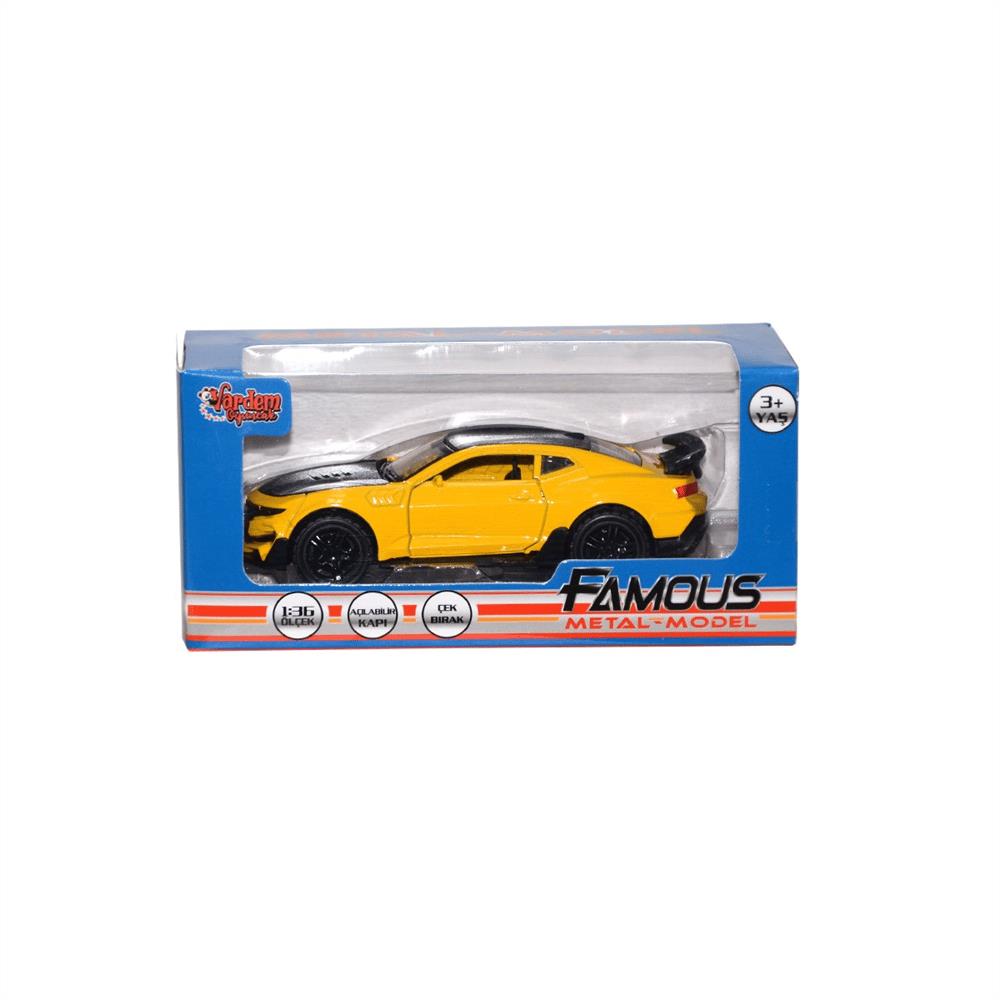 388-123456B - Ç/B SPOR ARABA 1:36 KUTULU (Lisinya)