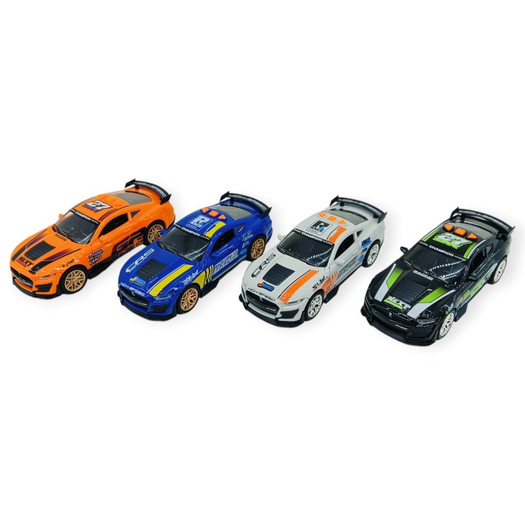 4'Lü Set Spor Araba GT-500 Sürtmeli Işıklı Sesli Plastik 18cm (Lisinya) 4'Lü Set Spor Araba GT-500 Sürtmeli Işıklı Sesli Plastik 18cm (Lisinya)