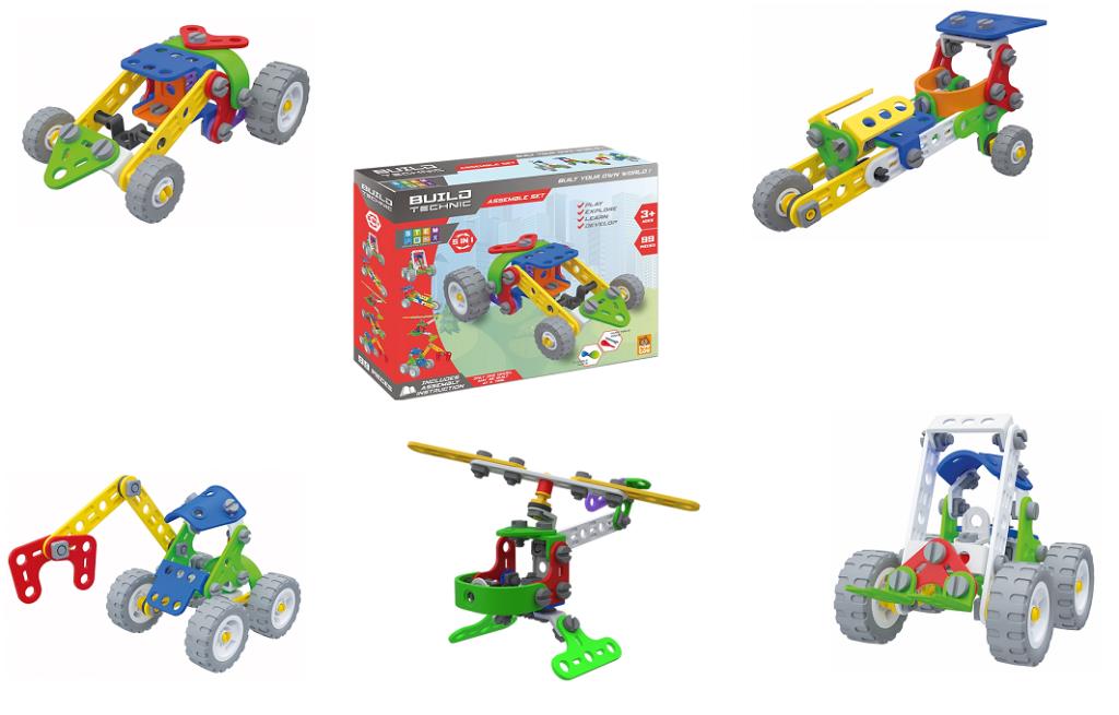 Sök Tak 99 Parça Araç 5in1 Build Technic - 4100501-1 (Lisinya)