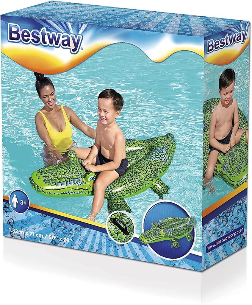 Bestway Tutunmalı Timsah Binici  152x71 Cm- 41477 (Lisinya)
