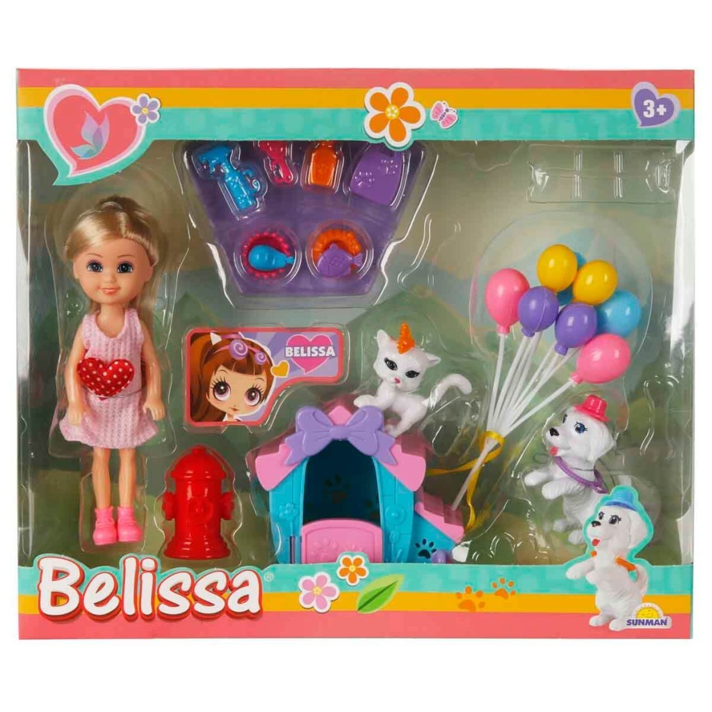 Belissa Köpek Oyun Seti - Köpek Evi ve Figürler - 53802 (Lisinya) Belissa Köpek Oyun Seti - Köpek Evi ve Figürler - 53802 (Lisinya)