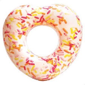 56253 - KALP ŞEKİLLİ DONUT SİMİT 104 CM 12 (Lisinya)