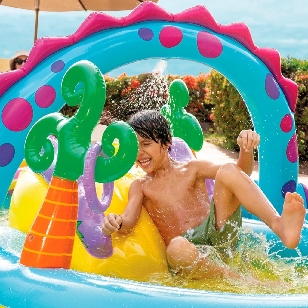 57135 - Havuz Dino Dünyası 302 x 229 x 112 cm 3 (Lisinya)