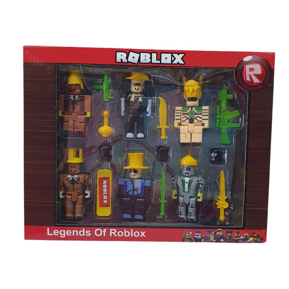 Roblox 6 lı Karakter Figürleri - 6010 (Lisinya)