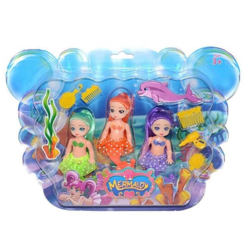 6021 - DENİZ KIZI AKSESUARLI 3 LÜ KARTELA (Lisinya)