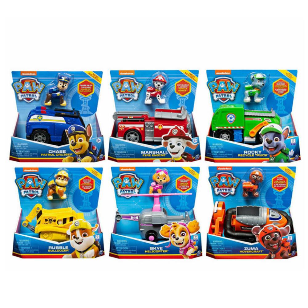 6052310 - PAW PATROL KURTARMA ARAÇLARI 6 AST (Lisinya)