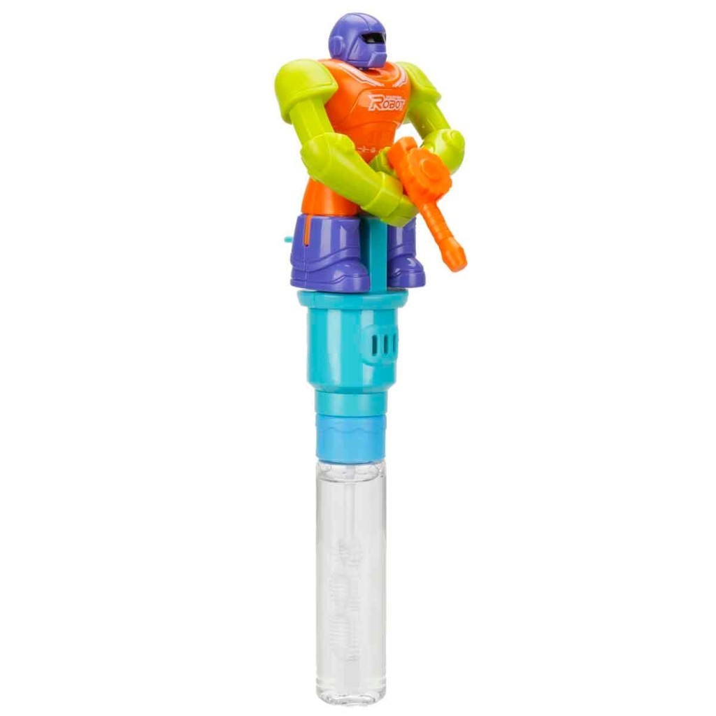 Robot Figürlü Su Oyunu - Baloncuk Oyunu - 625P - Mor Kasklı (Lisinya) Robot Figürlü Su Oyunu - Baloncuk Oyunu - 625P - Mor Kasklı (Lisinya)