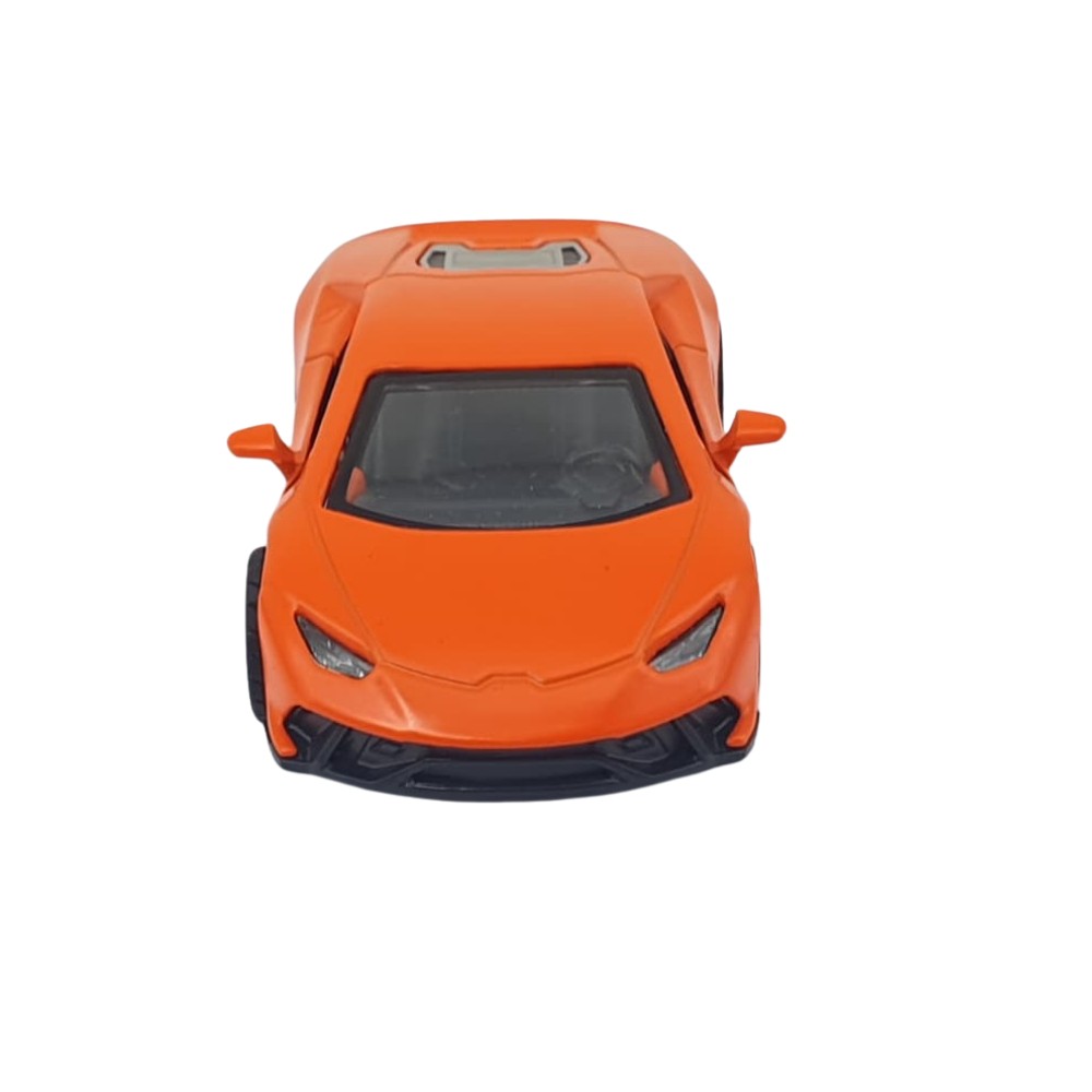 Çek Bırak Araba Metal - 6643-05-Turuncu (Lisinya)