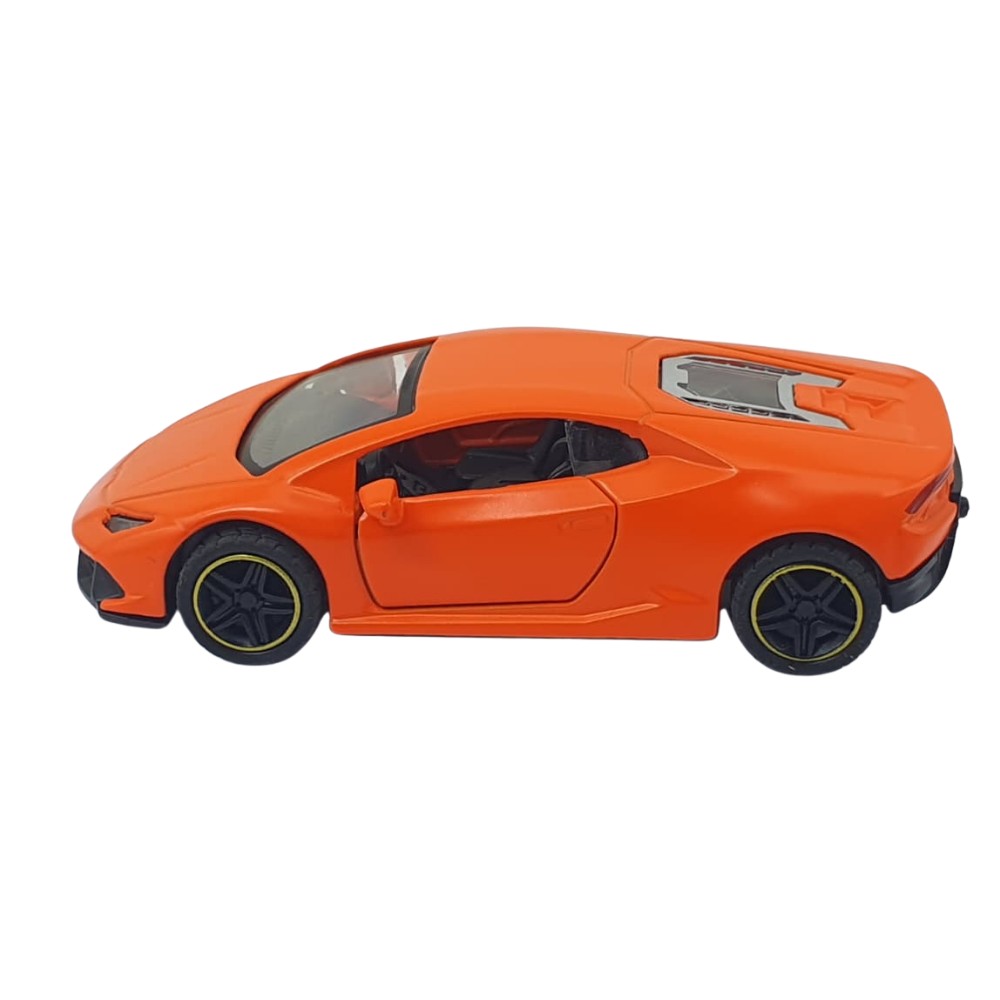 Çek Bırak Araba Metal - 6643-05-Turuncu (Lisinya)