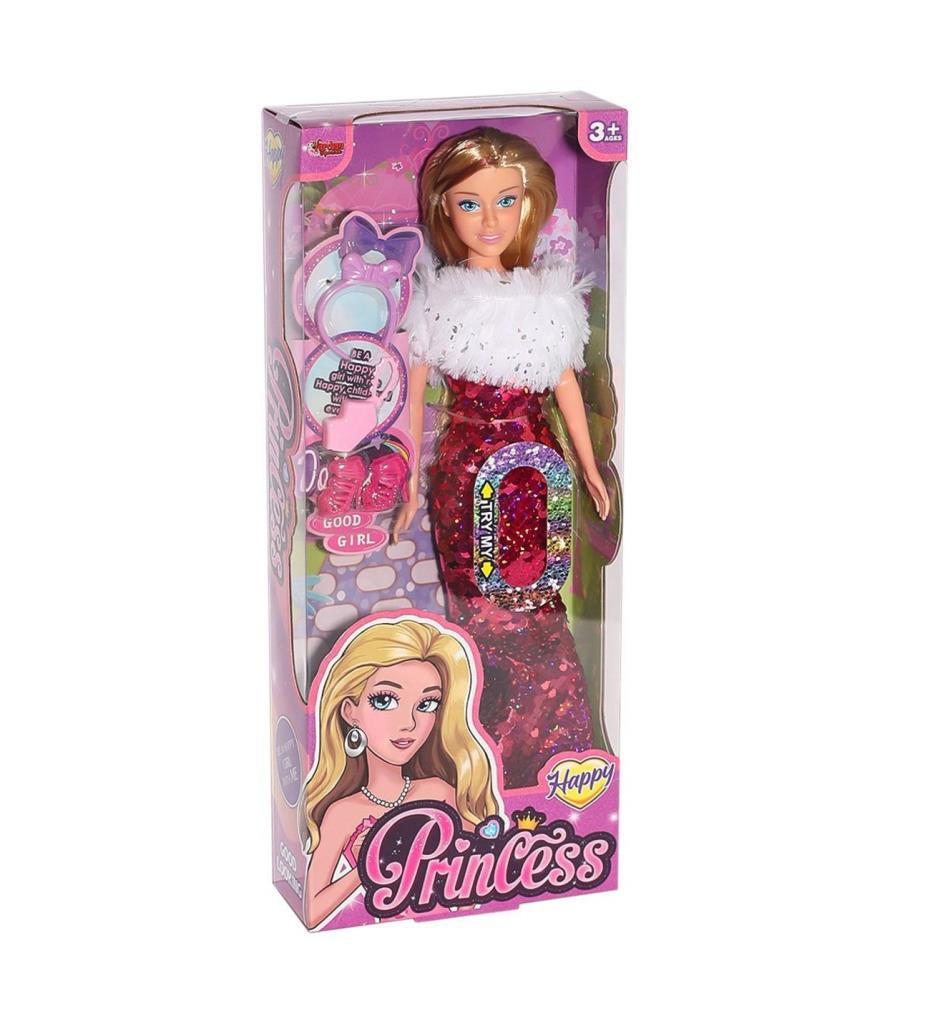 66772/66773 - RENK DEĞİŞTİREN PARLAK ELBİSELİ BEBE (Lisinya)