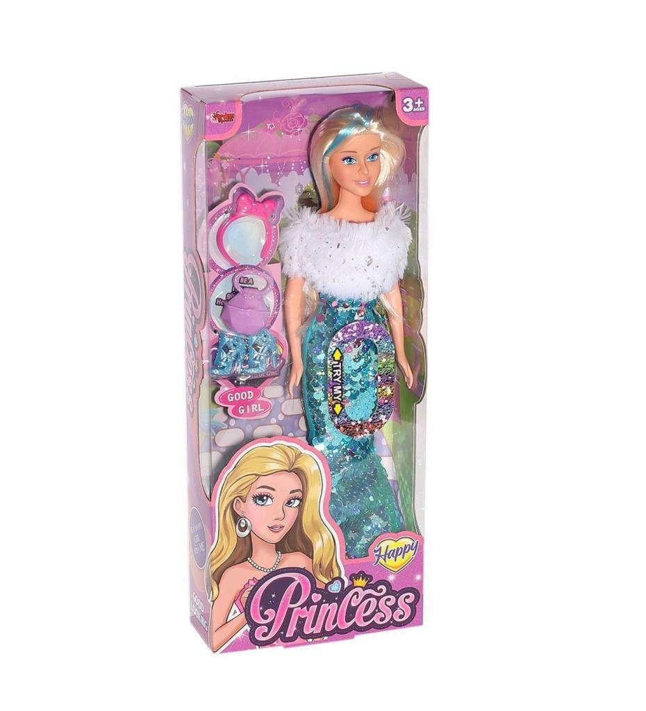 66772/66773 - RENK DEĞİŞTİREN PARLAK ELBİSELİ BEBE (Lisinya)