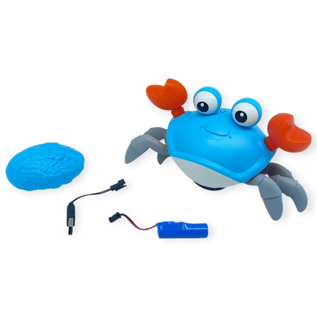 Uzaktan Kumandalı Sevimli Yengeç Emekleme Yardımcısı - Mavi (Lisinya)