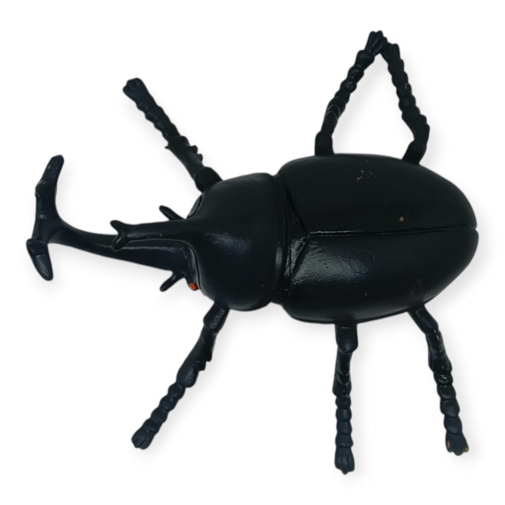 Böcek Figürleri - Gerçekçi Figür - Gergedan Böceği 10 cm  (Lisinya)