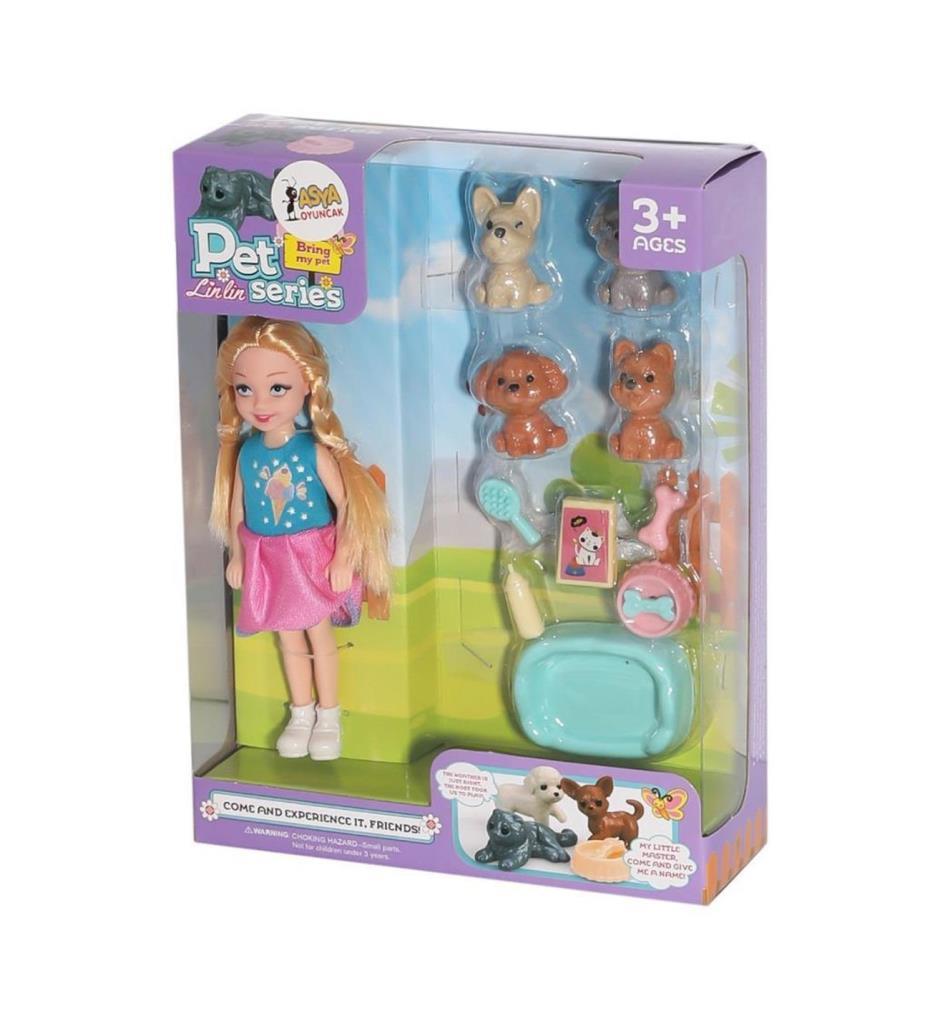 7722-3 - BEBEK SETİ - PET SHOP - KUTULU (Lisinya)