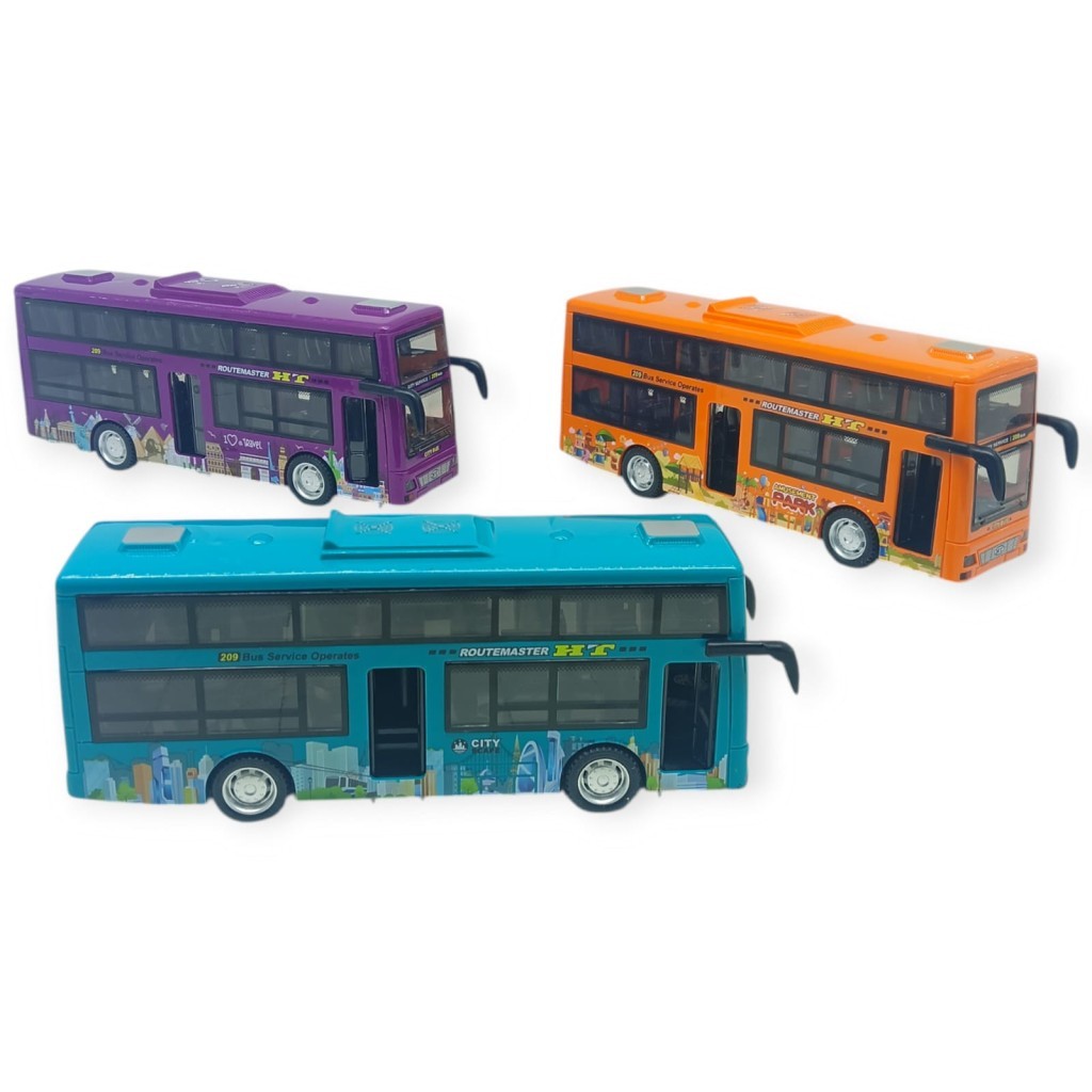 7734 - SESLİ IŞIKLI ÇİFT KATLI OTOBÜS 3 AST 8 (Lisinya)