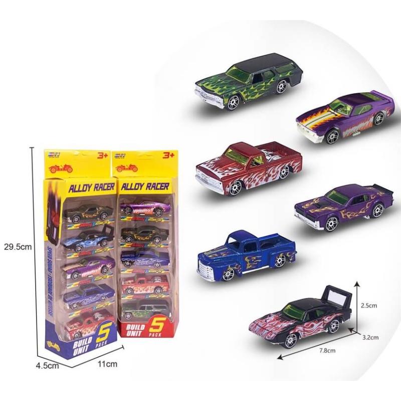 780-513 - ALLOY RACER 5 Lİ ARAÇ SETİ (Lisinya) 780-513 - ALLOY RACER 5 Lİ ARAÇ SETİ (Lisinya)