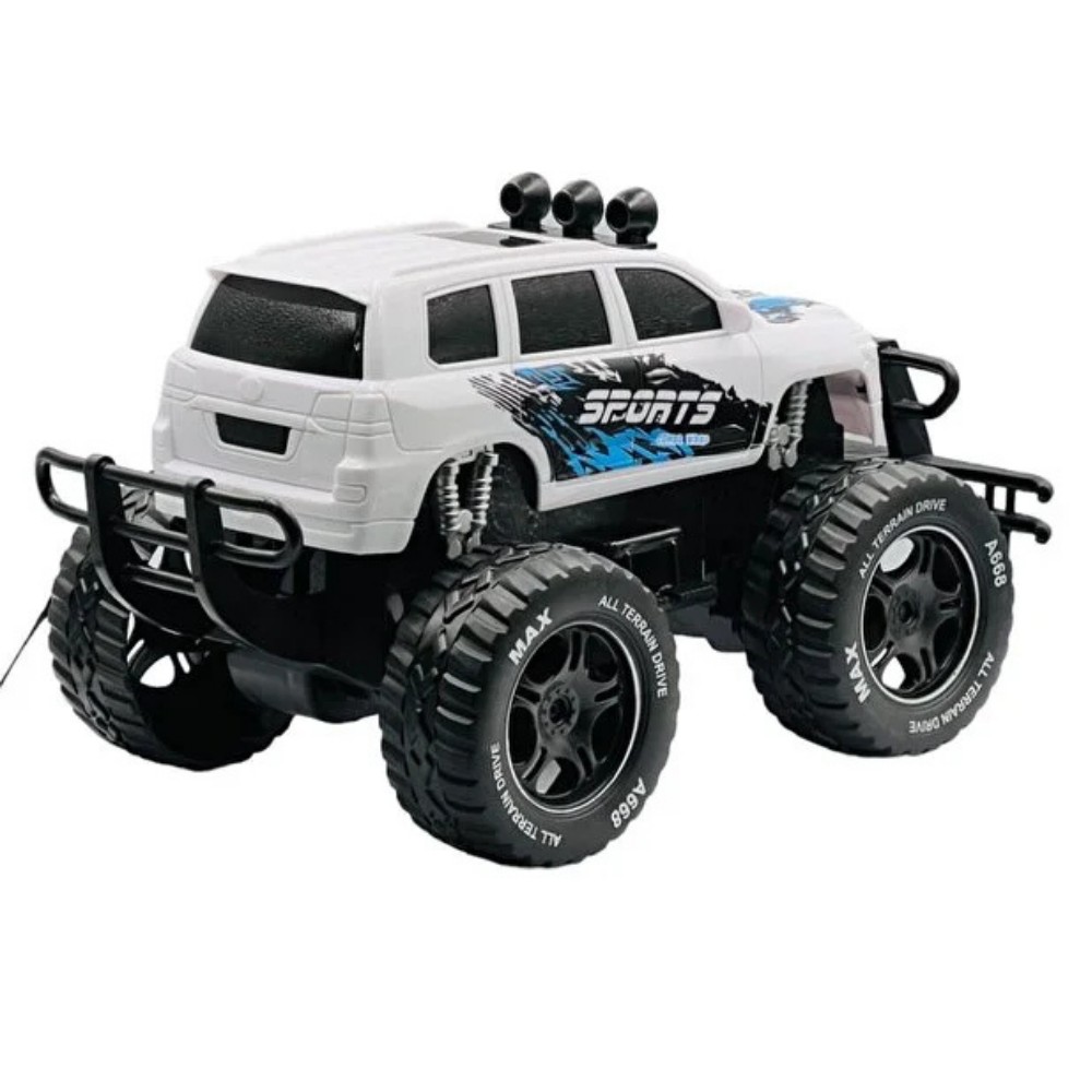 Uzaktan Kumandalı Şarjlı Off - Road Aracı U/K 1/12 - Beyaz (Lisinya)
