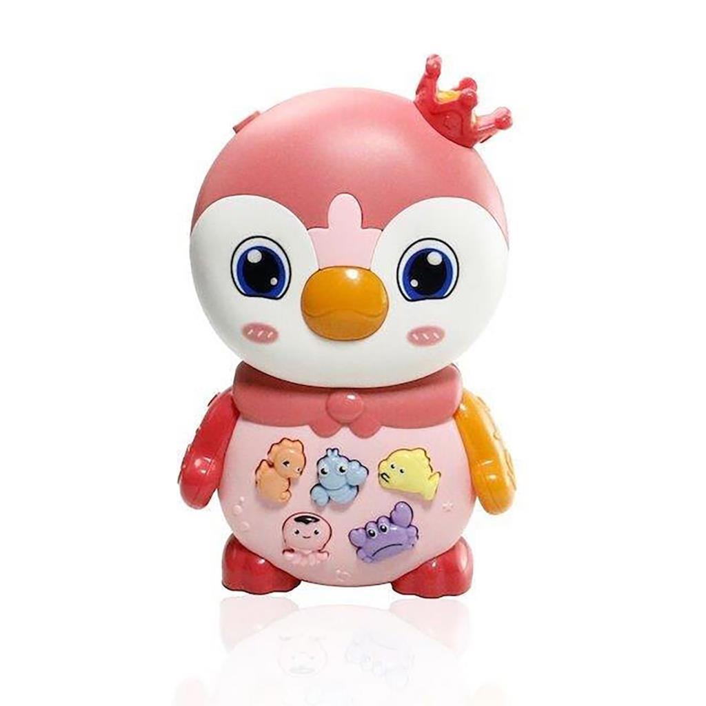 855-136A - PENGUEN ORG IŞIKLI SESLİ 8Lİ STAND (Lisinya)