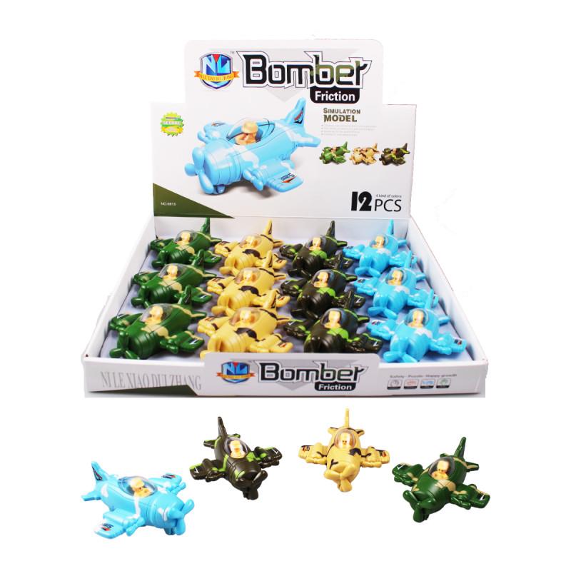 8813 - SÜRTMELİ UÇAK FİGÜRLÜ 12 (Lisinya) 8813 - SÜRTMELİ UÇAK FİGÜRLÜ 12 (Lisinya)