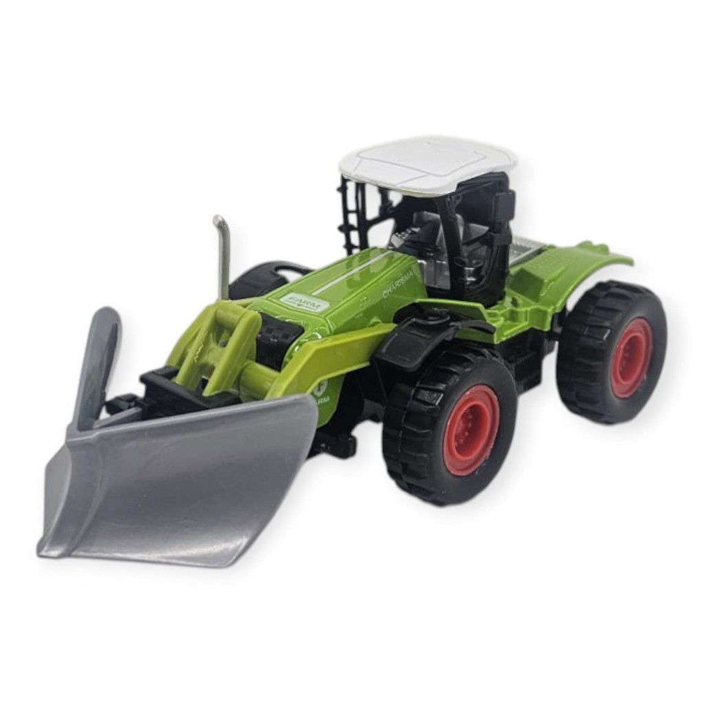 Farm Mini Oyuncak Traktör - 14 cm Kar Küreme ve Dozer Bıçaklı Çiftlik Aracı (Lisinya) Farm Mini Oyuncak Traktör - 14 cm Kar Küreme ve Dozer Bıçaklı Çiftlik Aracı (Lisinya)