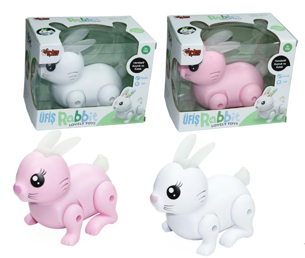 99777-1 - PİLLİ SESLİ IŞIKLI YÜRÜYEN TAVŞAN (Lisinya) 99777-1 - PİLLİ SESLİ IŞIKLI YÜRÜYEN TAVŞAN (Lisinya)