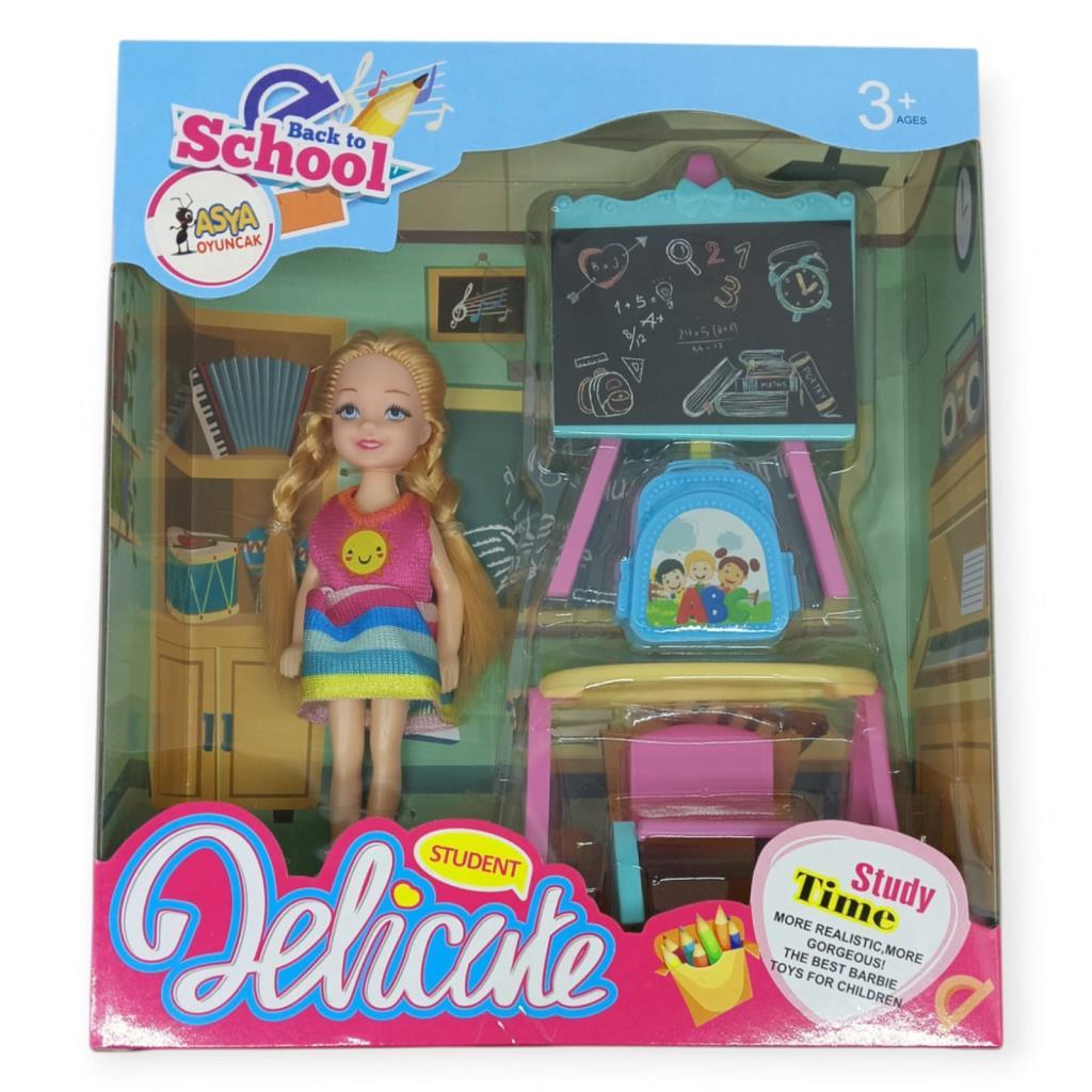 A8-21 - BEBEK SETİ - OKUL - KUTULU (Lisinya)