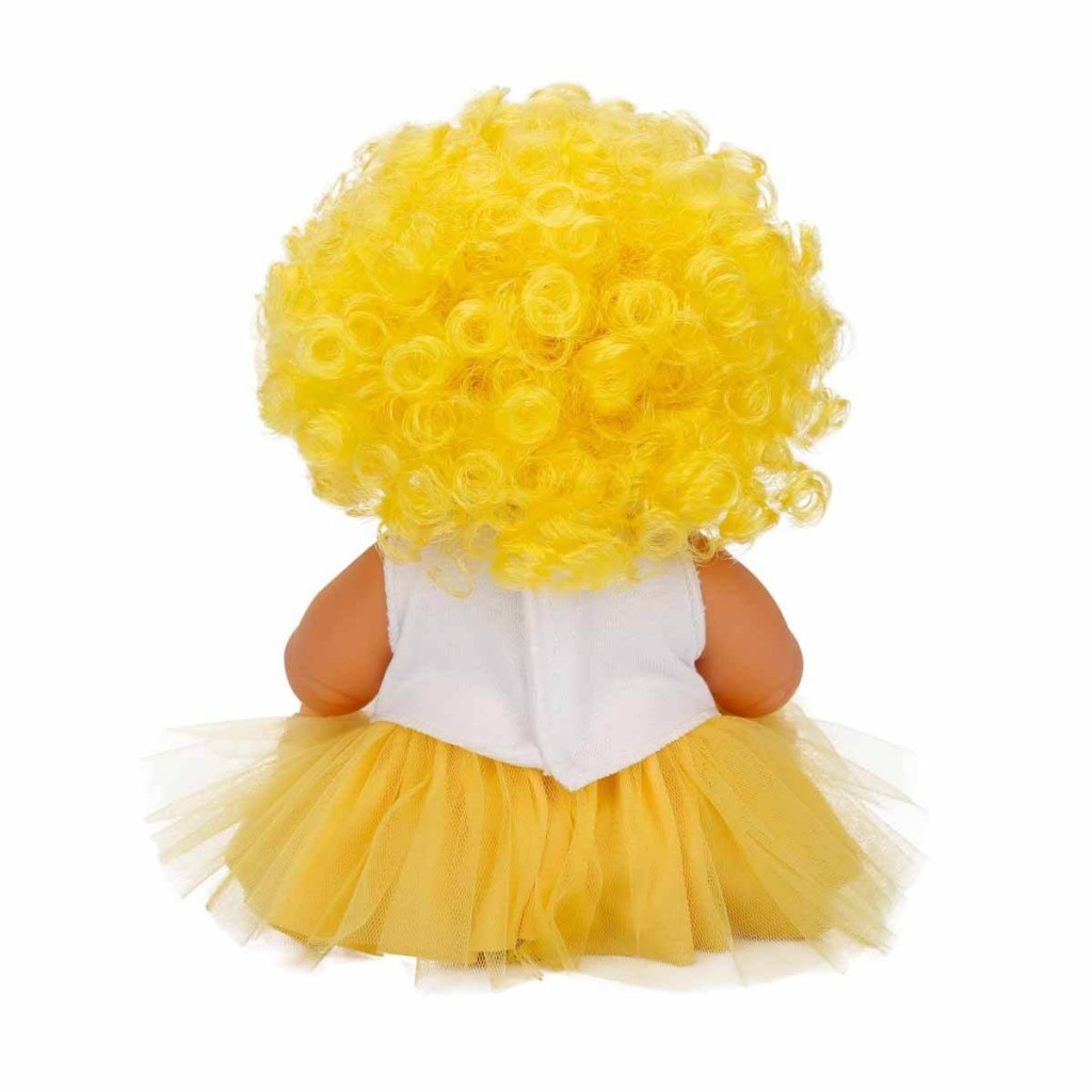 Afro Et Bebek Kıvırcık Saçlı - Sarı (Lisinya)
