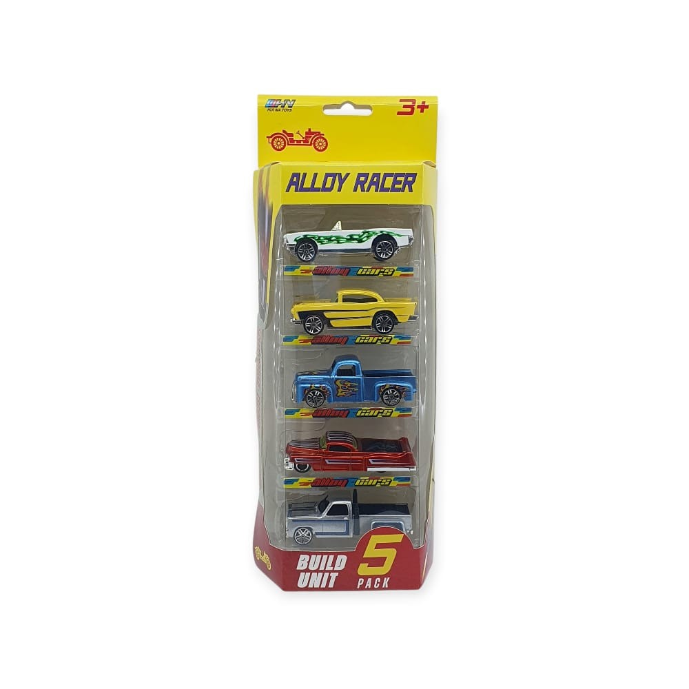 Alloy Racer 5'li Araç Seti - 780-513   (Lisinya) Alloy Racer 5'li Araç Seti - 780-513   (Lisinya)