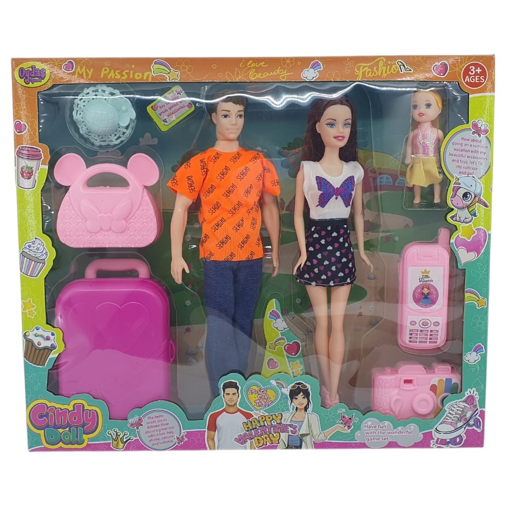 Anlily Aile Tatil Seti Cindy Doll - 02455 (Lisinya) Anlily Aile Tatil Seti Cindy Doll - 02455 (Lisinya)