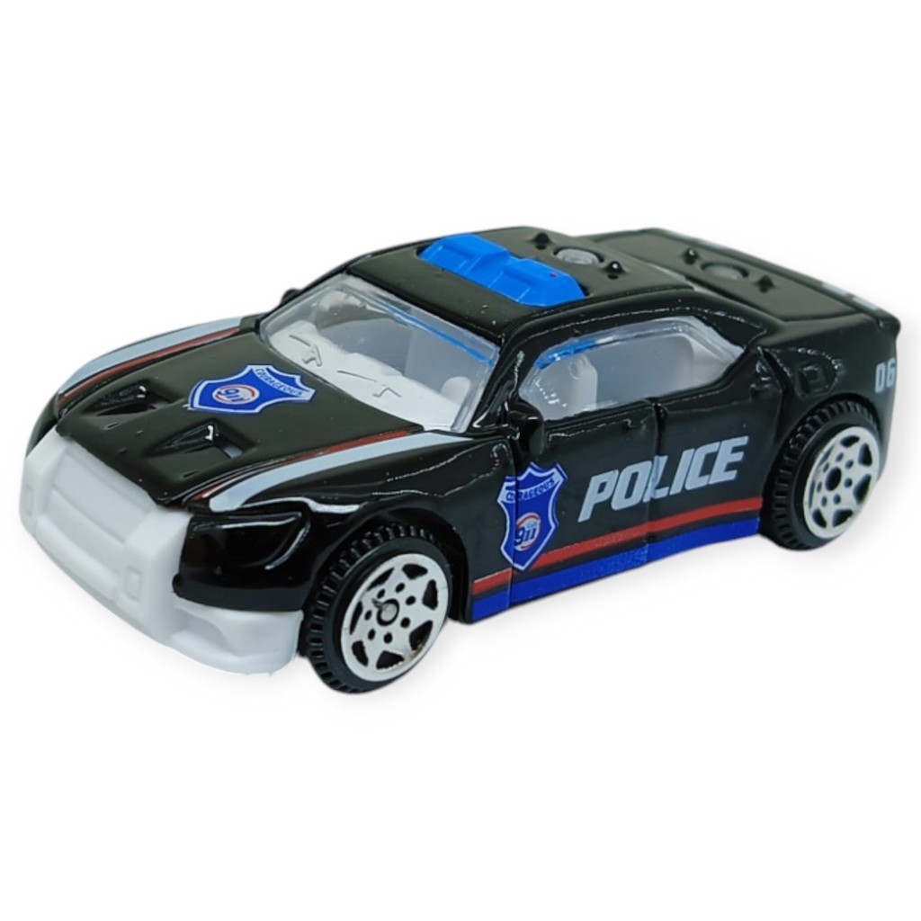 İş Araçları Serisi - Polis Araç Seti 5 Parça 7 cm - TH733 (Lisinya)