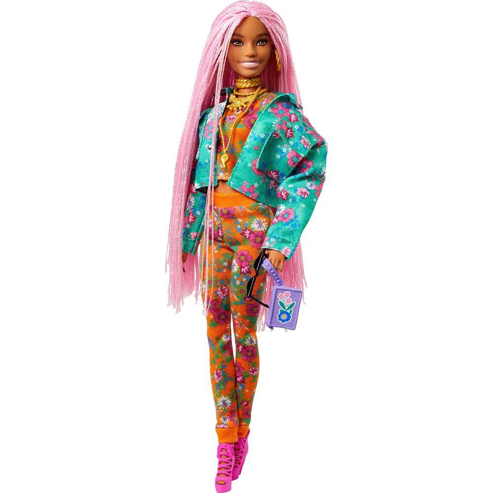 Barbie Extra Pembe Örgü Saçlı Bebek No:10 - GRN27-GXF09 (Lisinya) Barbie Extra Pembe Örgü Saçlı Bebek No:10 - GRN27-GXF09 (Lisinya)