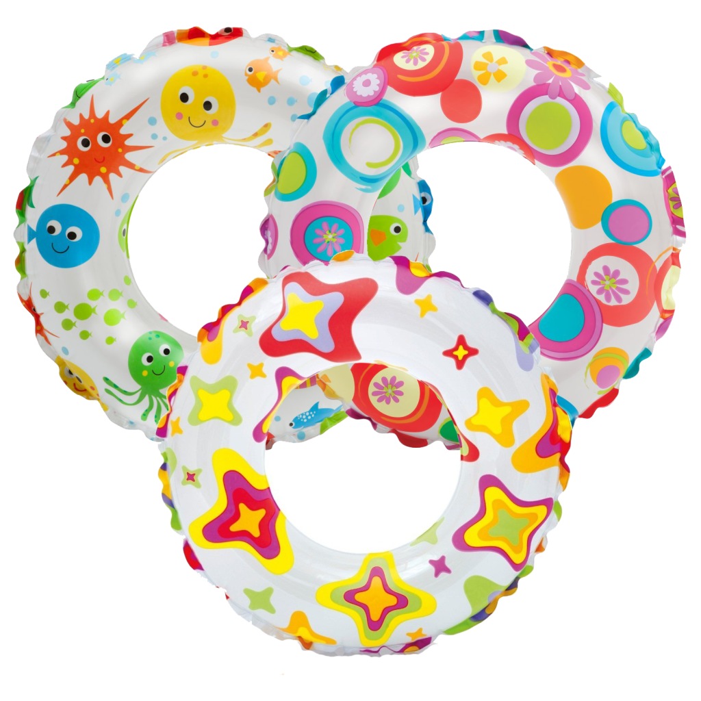 Desenli Lüks Simit 61 Cm İntex - 59241 (Lisinya) Desenli Lüks Simit 61 Cm İntex - 59241 (Lisinya)