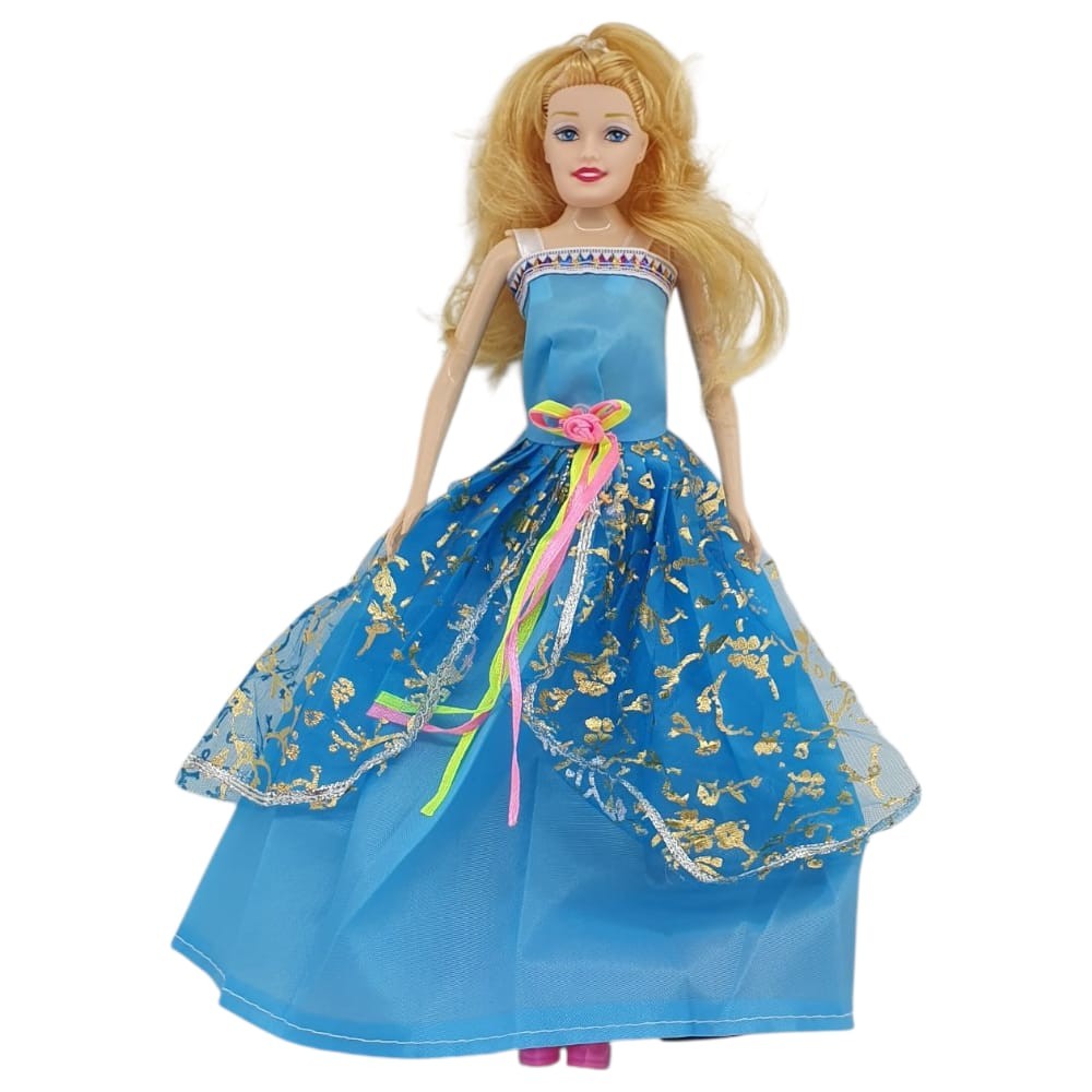 Bebek Yedek Elbiseli Ve Aksesuarlı - 1115-21 - Mavi (Lisinya) Bebek Yedek Elbiseli Ve Aksesuarlı - 1115-21 - Mavi (Lisinya)